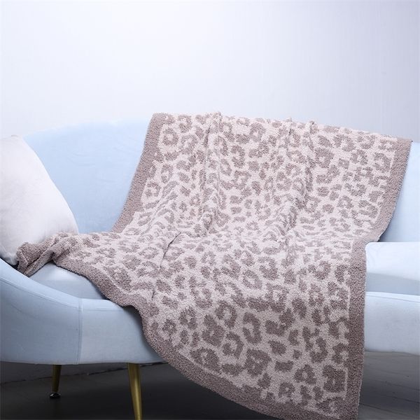 Coperta Confortevole peluche in lana con stampa leopardata in pile divano letto inverno caldo flanella morbida fodera in pelliccia sintetica di lusso 221007