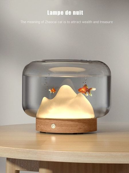 Acquari Acquario in vetro creativo Mini ciotola trasparente per simpatici pesci rombo dorati Decorazione domestica per soggiorno Base acquario trasparente 2201007