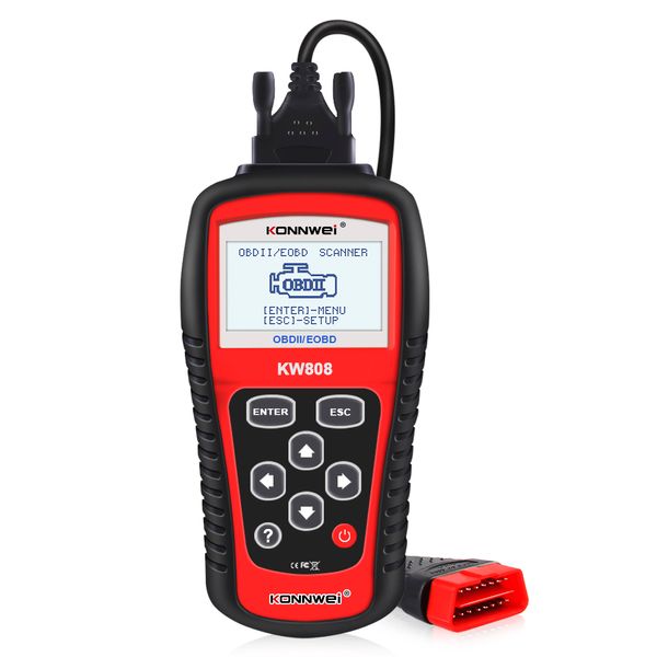 KONNWEI KW808 OBD 2 Auto Scanner Werkzeuge OBD2 Auto Automotive Diagnose Scanner Tool Motor Fualt Code Reader Odb