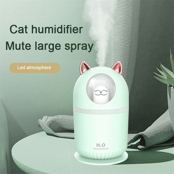 Altro Casa Giardino Umidificatore per animali domestici USB mini camera da letto zhuomian silenzioso creativo spray aromaterapia macchina umidificazione dell'aria idratante stud 221007