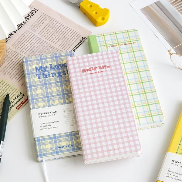 Planner Notebook Ins Weeks Notepad Agenda Schedule School Office Supplies Cancelleria estetica