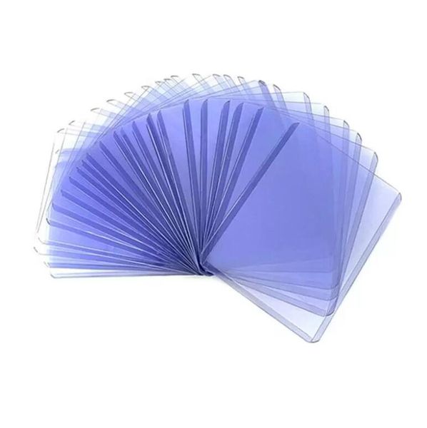 Porta del supporto per carta Borse di stoccaggio 35pt Caricatore Top Caricatore Top Game Sleeves Protector Plastic Plastica per la scheda commerciale da gioco del tavolo