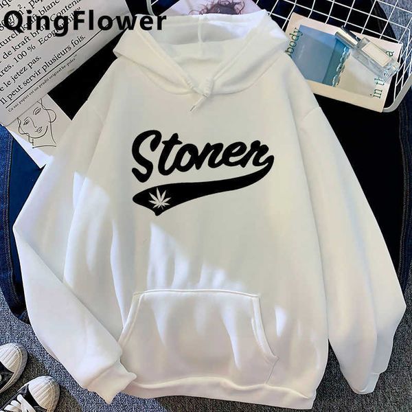 Erkek Hoodies Sweatshirts Bong Weed Hoodies Erkekler 2021 Anime Y2K Estetik Erkek Hoody Kore 2021 T221008