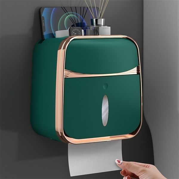 Mensole da bagno Porta carta igienica Organizzatore di stoccaggio Scaffali Supporti per accessori Bagno Cucina Lavabo Mobile a parete 221007