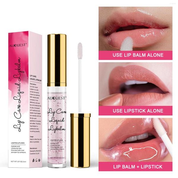 Lip Gloss Glow Olio Labbra Trucco Paffuto Lunga Durata Big Plump Idratante Volume Full Sexy Lipgloss Dissolvenza Linee