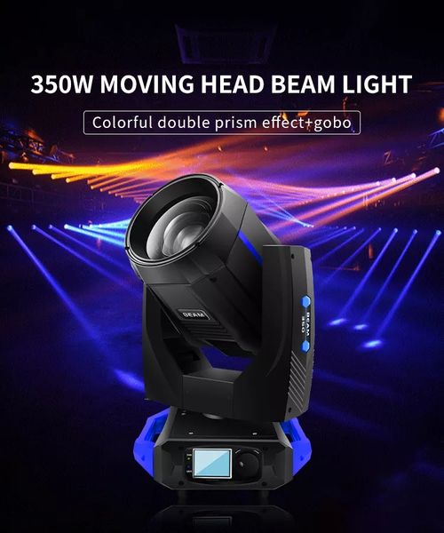 Hareketli Kafa Işıkları Pro Işık 350W aşama ışın aydınlatması Zoom Frost Spot Yıkama Disko 17R Sharpy Işın