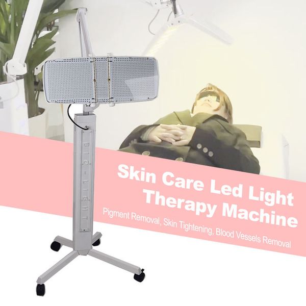 PDT Light Phototherapy LED Bio-Light Light 7 Cores Equipamento de beleza de terapia de fótons para rejuvenescimento facial Branqueamento da pele O olho/pescoço/face Anti-Riuste Tratamento