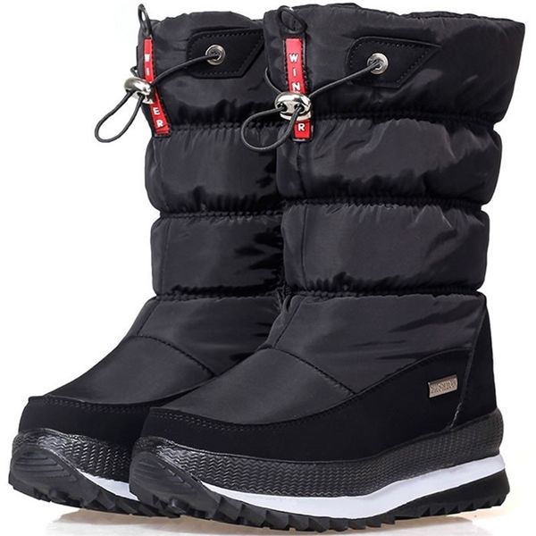 Сапоги Women Snownlip Водонепроницаемая зимняя женщина для обуви для обуви сохранить теплый женский ботинок 2022 221007