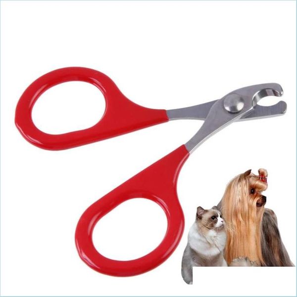 Cat Toys Cat 1Pcs Professional Pet Dog Puppy Tagliaunghie Toe Claw Scissors Trimmer Prodotti per la toelettatura per cani di piccola taglia Drop Delivery 2 Dhdxo