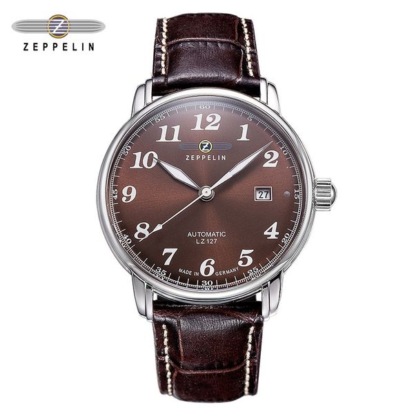 Barato zeppelin moda quartzo relógios masculinos marca superior relógio cronógrafo esporte dos homens relógio de pulso hodinky relogio masculino 101
