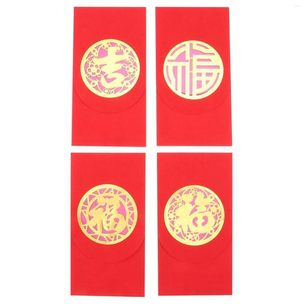 Geschenkpapier, chinesischer Umschlag, Geldjahr, rote Tasche, 2022, Glückskinder, Hongbao-Umschläge