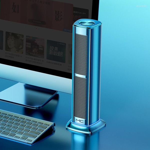 Alto -falantes combinados F3 Desktop portátil Computador Bluetooth Bar Bar estéreo Subwoofer Bass Surround Sound Box para PC USB Laptop Phone
