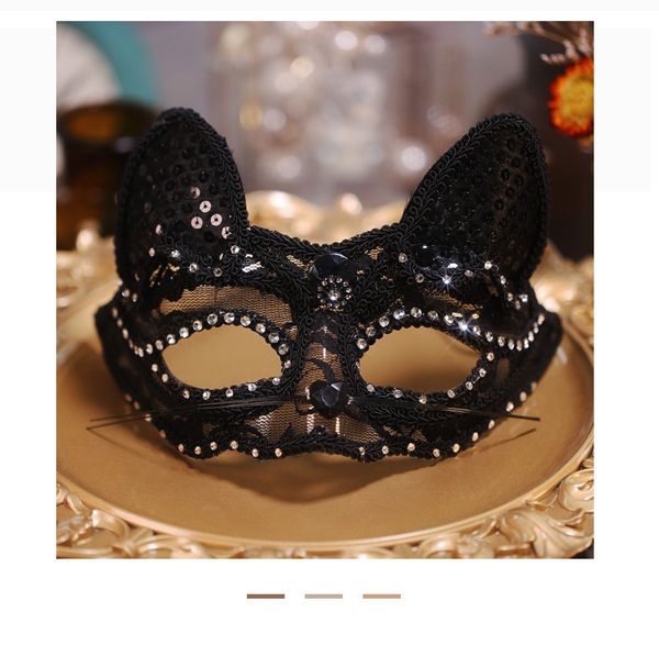 M￡scara de festa Metal Metal Hollow Fashion Party Fun Fun Cosplay Dress