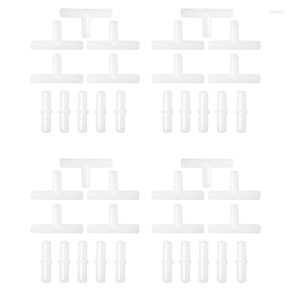 Luftpumpen-Zubehör, 40 Stück, Aquarium-Airline-Schlauchverbinder, Filter