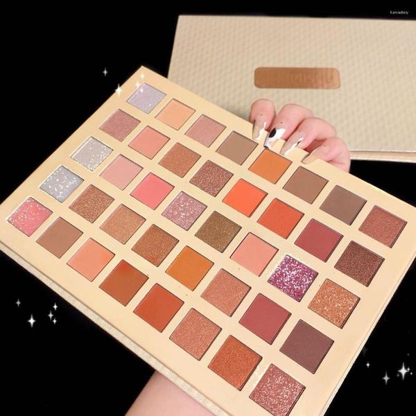 Ombretto 40 colori Mousse Sunshine Eyeshadow Palette Shimmer Impermeabile Glitter Diamond Pigment Cute Girtl Makeup Beauty