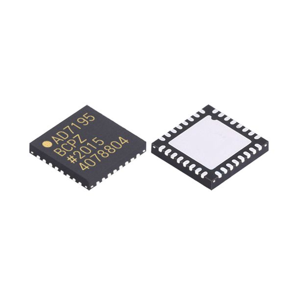 Novos circuitos integrados originais ADC 24 bits SD ADC com PGA e AC AD7195BCPZ AD7195BCPZ-RL AD7195BCPZ-RL7 IC CHIP LFCSP-32 McU Microcontroller