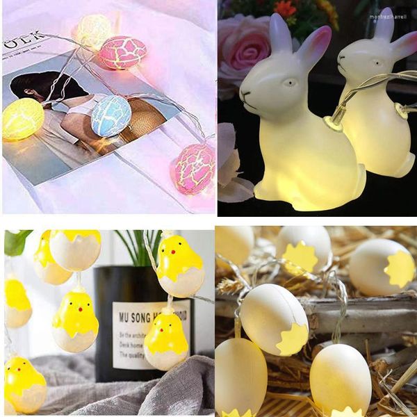 Saiten 1,5 m Ostern LED Eierschale Huhn Lichterkette Lichterkette Hochzeit Jahr Urlaub Party Dekoration