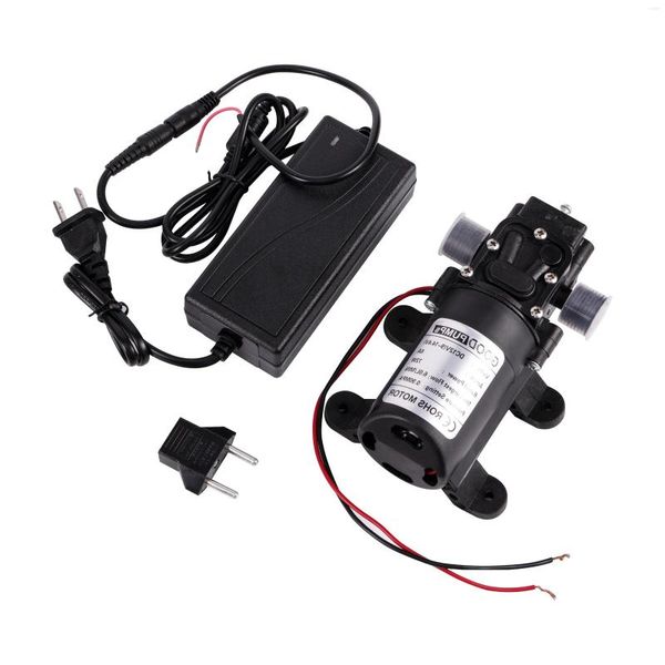 Attrezzature per irrigazione Micro pompa elettrica a riflusso per acqua DC12V 72W 6A Membrana autoadescante Giardino Irrigazione del prato Lavaggio auto Reflow