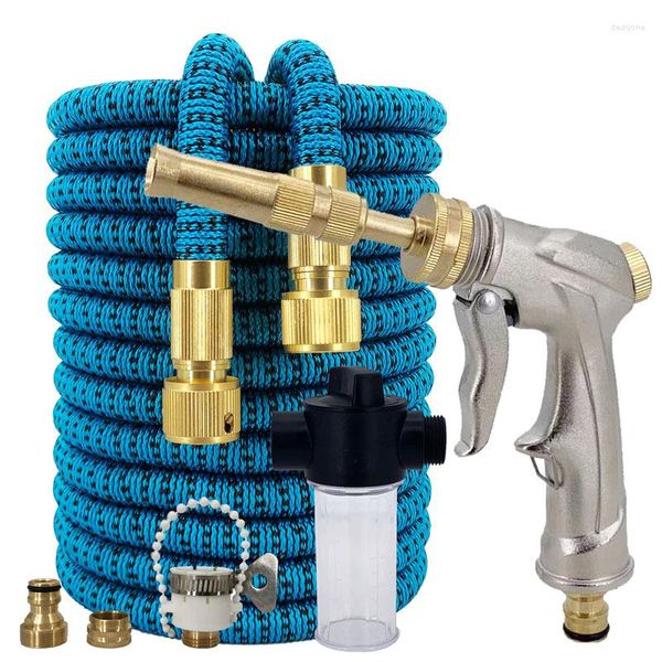 Водопольное оборудование садовое шланг регулируемый высокий давление водяной пистолет Гибкий распыл