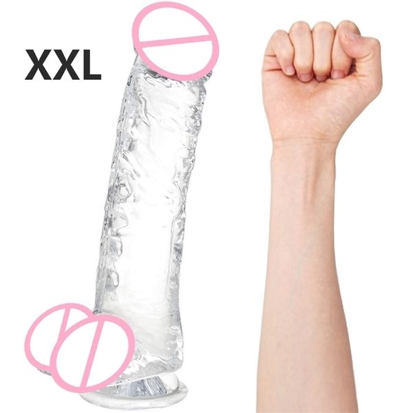 Brinquedos anal anal realistas xl vibrador para mulheres ass ass pênis artificial Copo de pênis enorme pau plug plug feminino masturbador adulto sexo brinquedo para mulher 221010