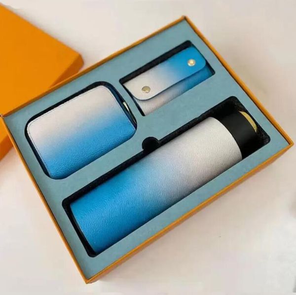 Tasarımcı çantaları cüzdan çantası anahtar erkek kadınlar pvc kredi klasik tasarım su şişeleri unisex thermos fincan ev seyahat hediye kutusu kılıfı