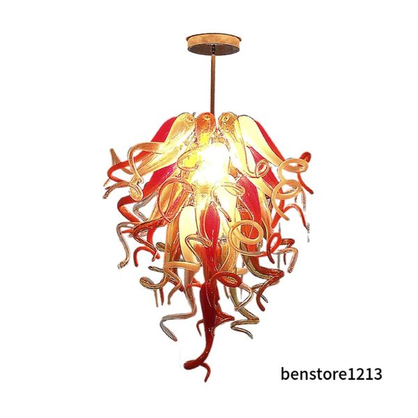 Lampadario moderno Lampade a sospensione turche Illuminazione LED Lampadari in vetro soffiato a mano Lampadari luminosi Ingresso veneziano Art Decor per Hotel Loft Soggiorno LR1405