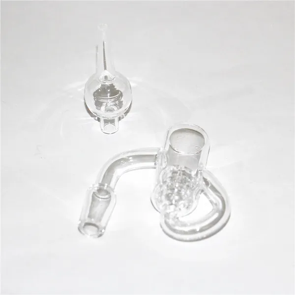 fumando beracky 20mm 24mm de diamante nó diamante chanfrado quartzo redondo banger enail 10mm 14mm 18 mm feminino e prego feminino para bongos de vidro