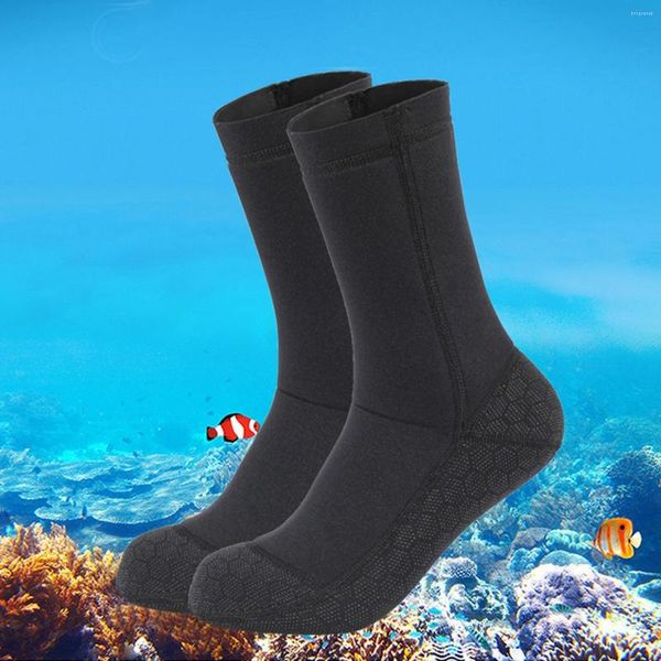 Spor Çorap 3mm Neopren Dalış Anti Slip Slip Esnek Yüzme Yelken Kayak Plajı için Sıcak