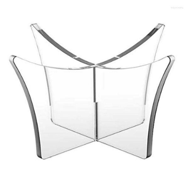 Schmuckbeutel Acryl Klar Ball Display Kugelständer Transparenter Halter Schaufenster für Basketball Fußball Fußball Rugby LXAE