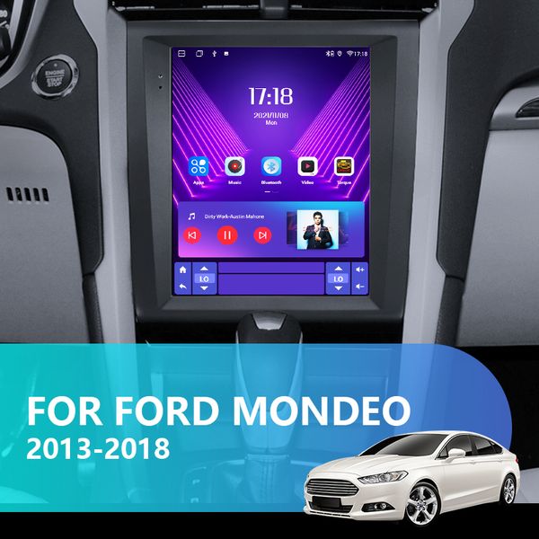 Android 11,0 Auto DVD Radio Multimedia Video Player Für Ford Mondeo Fusion MK5 2013-2020 Carplay Vertikale Bildschirm Stereo navigator