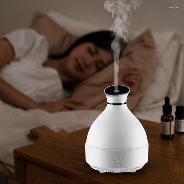 Duftlampen USB-Luftbefeuchter Nachtlicht 2 Sprühmodi Bunter Aromaöldiffusor für Büro-Desktop-Auto 150 ml MOUN777