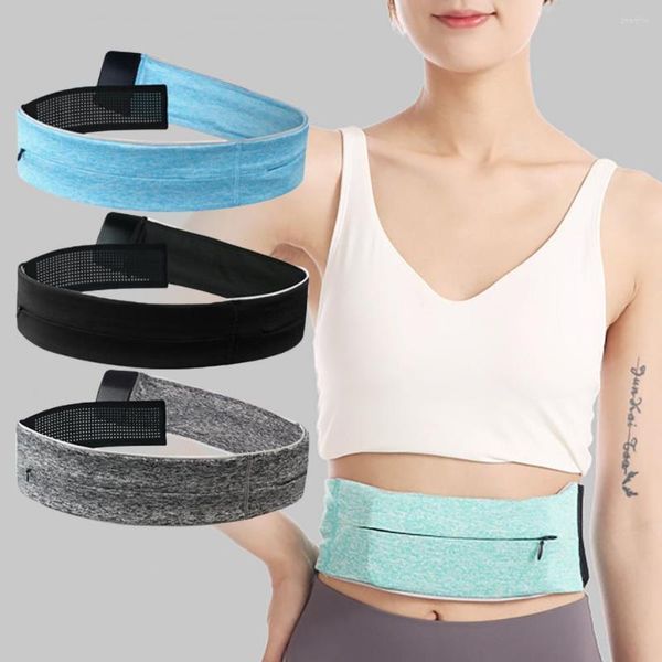 Taille Support Fanny Pack atmungsaktives uitra-dünner bequemer versteckter Anti-Diebstahl-Handy-Handyhalter für Outdoor-Sportarten