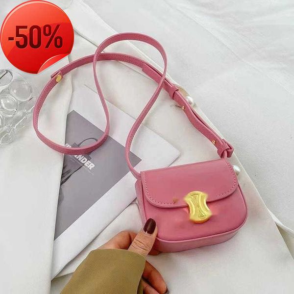 Designer-Taschen Damen Frühling und Sommer New Triumphal Arch Pink Damen Single Shoulder Msenger Mini Mouth Red Headset Factory Direct Sale Luxushandtaschen