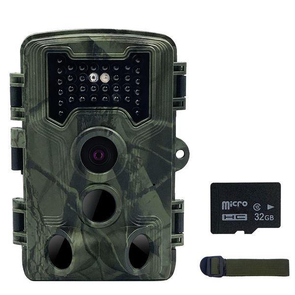 Telecamere da caccia 36MP 1080P Trail e Game Camera con visione notturna 3 sensori PIR IP66 Telecamera da caccia a infrarossi attivata dal movimento impermeabile 221011