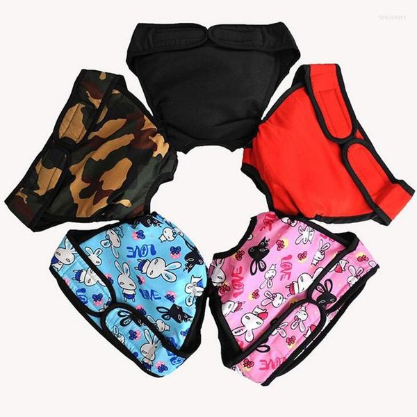 Abbigliamento per cani Biancheria intima per pannolini di grandi dimensioni Mutandine per animali domestici in cotone Pantaloncini Pannolini Pantaloni fisiologici per cani di media taglia L XL