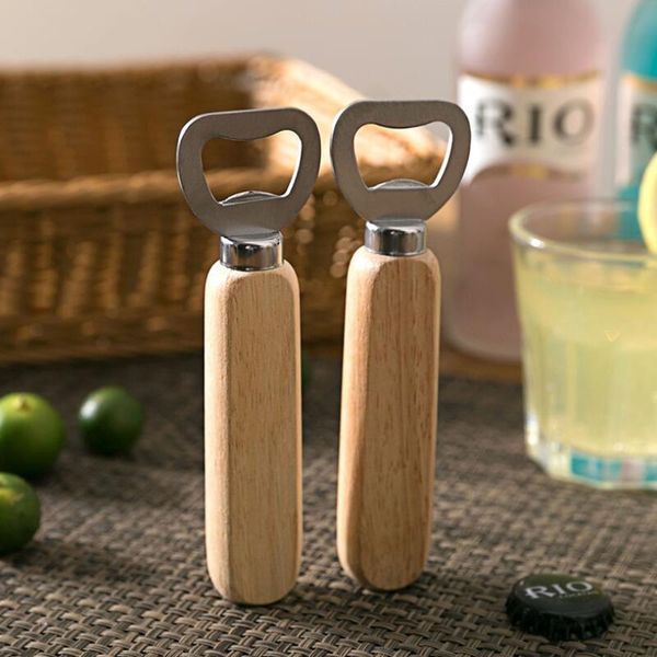 Новейший деревянный ручка для бутылочек портативные портативные домашние кухонные инструменты Свадебный подарок RRE14859