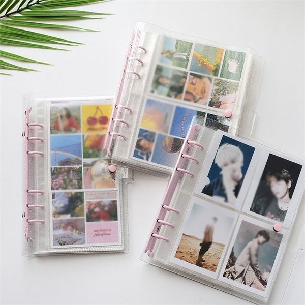 Frames 100200 Pockets Po Album 35 pollici pocard binder instax mini album Scrapbook per pos collect book Kpop Card Binder 221010