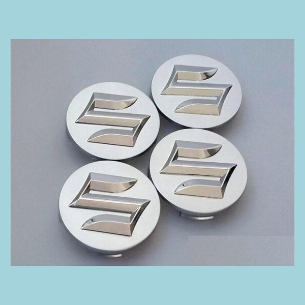 Tampas de roda 4pcs/lote de carro 54mm Abs Suzuki Badge Centro Centro Centro de Capt de Capt para Swift Sport SX4 Droga Droga Droga 2022 M DHH0E