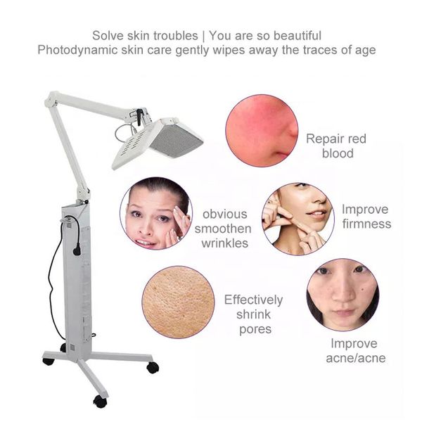 LED Rejuvenescimento de fótons biológicos terapia vermelha terapia Red Light Melhorar pigmentos Anti-Riuste Firming Anti-Rlegink Beauty Salon Equipment