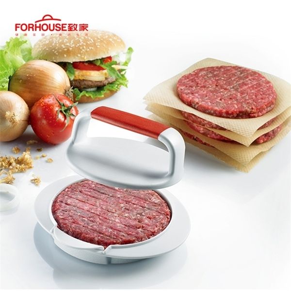 Strumenti per carne di pollame Hamburger Carne Manzo Maker Grill Hamburger Patty Press Stampo Stampo Utensili da cucina per Hamburger Press ABSTPR 221010