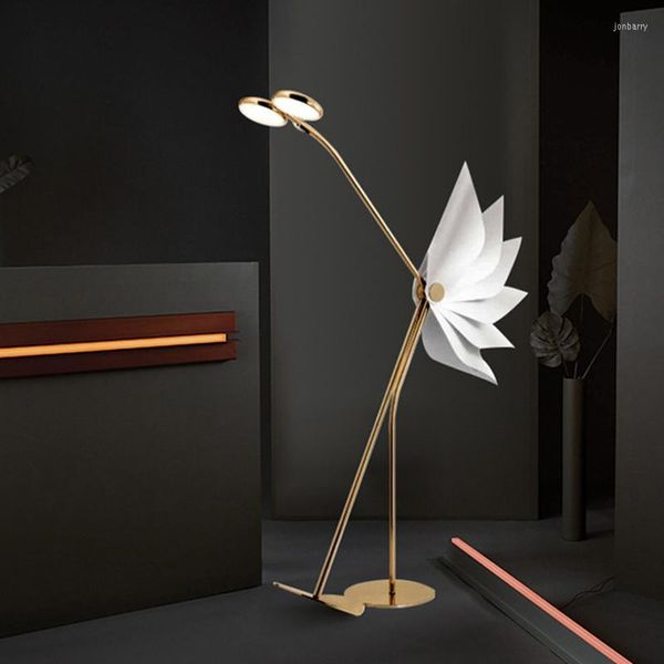 Lampade da terra Flamingo Illuminazione a LED Lampara De Pie Room Decor Comodino Luci con supporto girevole per la vita moderna