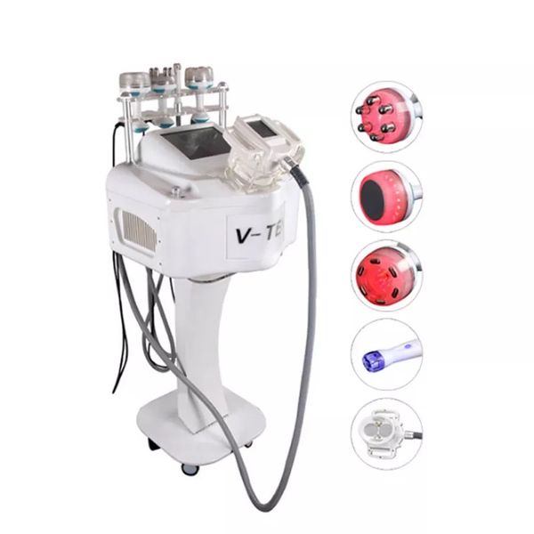 5 in 1 vela sotto vuoto Altre attrezzature di bellezza RF V10 Forma ad ultrasuoni 80K Cavitazione a vuoto Lipo per massaggio corpo