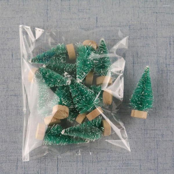 Рождественские украшения 1 сумка хорошая искусственное рождественское дерево очаровательное экологичное украшение для клуба мини-