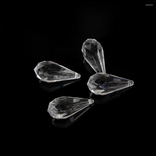 Kronleuchter Kristall 30 teile/los 45mm Transparente Farbe Acryl Prisma Anhänger Feng Shui Teile Hängen Auf Die