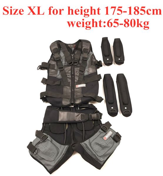 EMS-Gerät mit Trainingsanzug/XEMS-Body-Fitnessgerät-Weste/kabelloser Elektro-Muskelstimulator-XBody-Ausrüstung