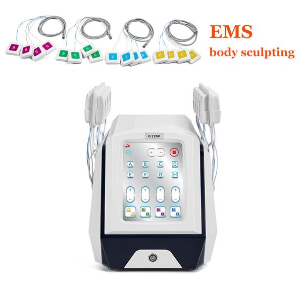 EMS Slimming Body Sculping Muscle Building Redução de gordura Equipamento de fitness Spa Máquina de emagrecimento para salão de beleza