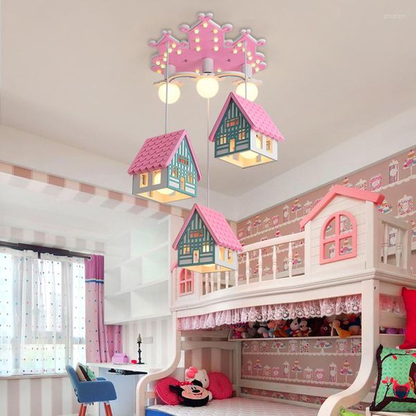 Kronleuchter Kinder Kinder Schlafzimmer Dekor Led-leuchten Für Zimmer Innen Kronleuchter Beleuchtung Decken Lampen Wohnzimmer Dekoration
