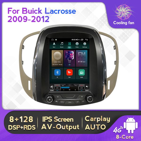 Android 11 tela vertical do carro dvd rádio para buick lacrosse gm alpheon 2009-2012 unidade principal reprodutor multimídia carplay automático wi-fi 4g