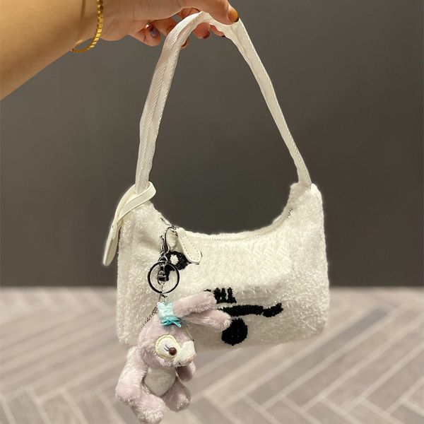 El çantaları tasarımcılar çanta lüksler crossbody peluş omuz çanta bebek tavşan büyük kapasiteli büyük kapasiteli cüzdan moda eğlence hediyeleri arkadaşlar için stil iyi güzel güzel