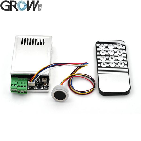 Grow KL216 R502-F DC10-30V Controle remoto Placa de controle de acesso de impress￣o digital com modo de corrida/modo de igni￧￣o/modo de auto-bloqueio